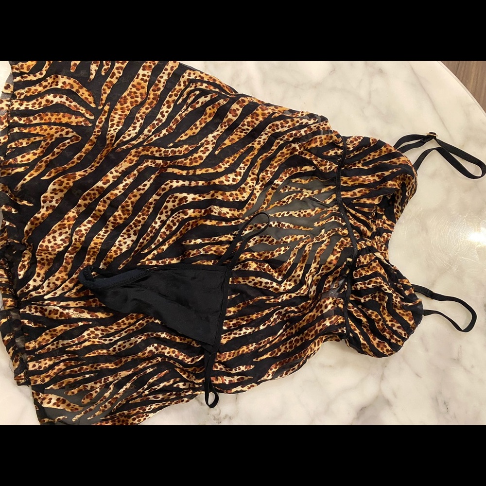 Victoria’s Secret Animal print babydoll